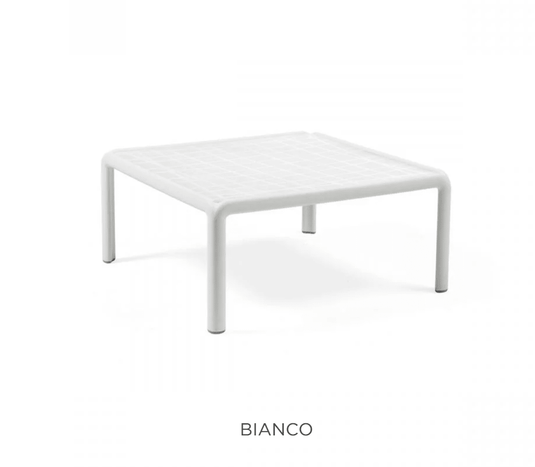 Komodo Tavolino Outdoor Coffee Table - Custom Wood DesignsNardi Komodo Tavolino outdoor coffee table with white finish, part of Nadi modular patio sofa system, suitable for outdoor patios.Nadi Table Komodo Patio Outdoor24575201139479Bianco