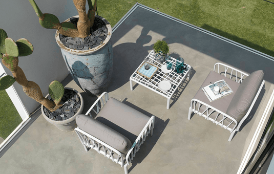 Komodo Tavolino Vetro Glass Outdoor Table - Custom Wood DesignsNardi Komodo Tavolino Vetro glass outdoor table with white finish, suitable for patio or garden outdoor spaces.Outdoor Nardi Table Komodo24575200623511Tortora Vetro