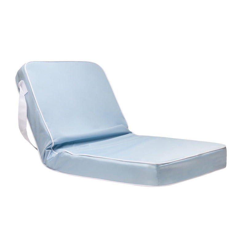 Load image into Gallery viewer, Lagoa GRS beach chair - Custom Wood DesignsVinga Lagoa GRS outdoor beach chair with adjustable recline and lightweight frame, ideal for relaxing by the beach or pool.OutdoorV4532715Polyester,Steellight blue
