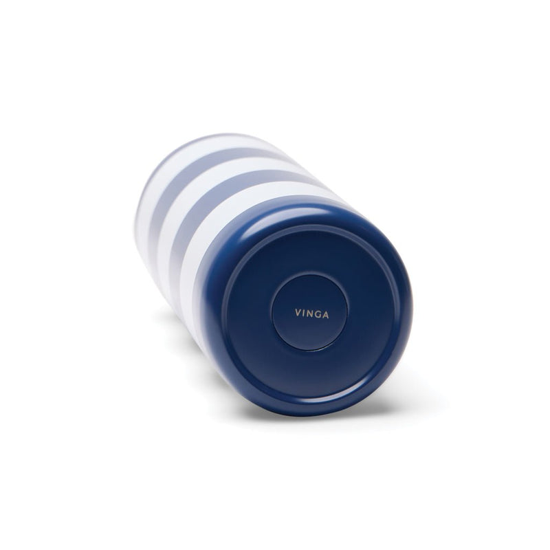 Load image into Gallery viewer, Lagoa RCS SS bottle 600 ML - Custom Wood DesignsVinga Lagoa RCS SS 600ml drinkware bottle with stainless steel body, leak-proof cap, and sleek design for everyday useDrinkwareV4300825Recycled Stainless steel,Polypropylenenavy

