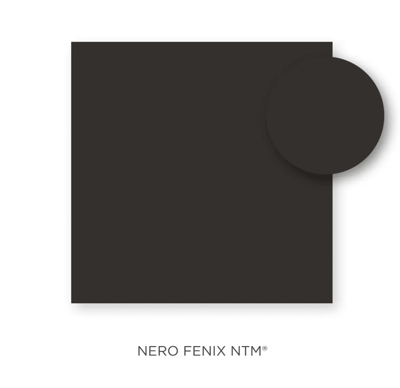 Load image into Gallery viewer, Laminate Table Tops 60x60–100x 100 - Custom Wood DesignsSquare Nero Fenix laminate table top by Custom Wood Designs, suitable for outdoor restaurant or dining tables.Table Top Nardi24575213012535Nero Fenix NTM60x60cm

