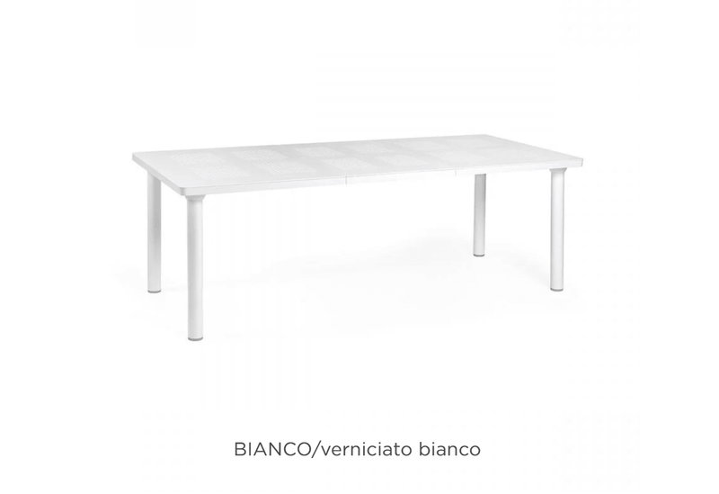 Load image into Gallery viewer, Libeccio Extensible Table - Custom Wood DesignsNardi Libeccio Extensible Outdoor Table in white, showing its extendable design and sleek modern style for outdoor dining.Outdoor Table Nardi24575205075895Bianco
