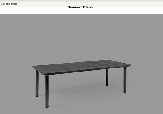 Libeccio Extensible Table - Custom Wood DesignsNardi Libeccio extensible outdoor table with a sleek wooden top and metal legs, ideal for outdoor dining and gatherings.Outdoor Table Nardi24575205075895Bianco