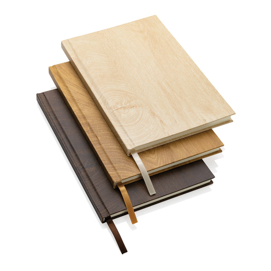 Wood Print A5 notebook pack of 25 Custom Wood Designs __label: Multibuy light-brown-wood-print-a5-notebook-pack-of-25-53613758710103