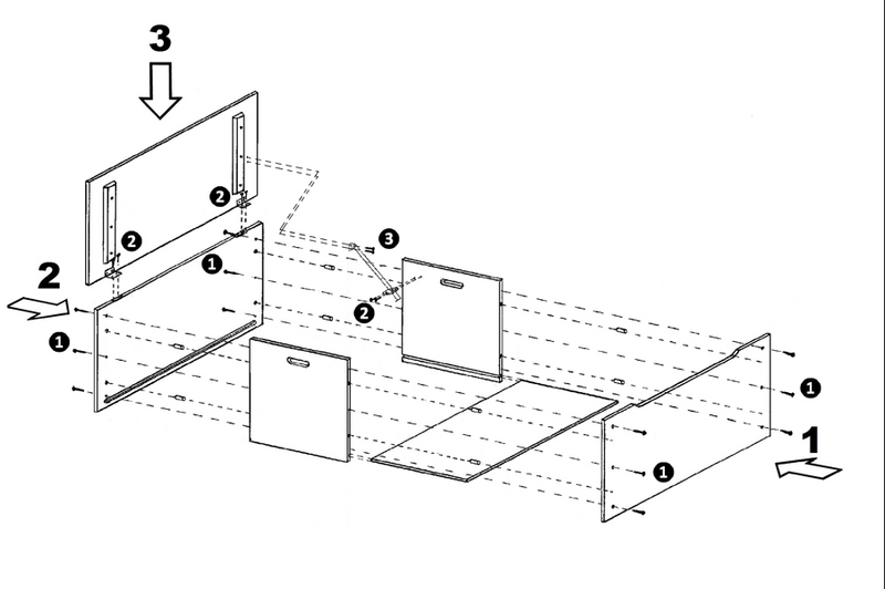 Load image into Gallery viewer, Linen Chest Storage Box
