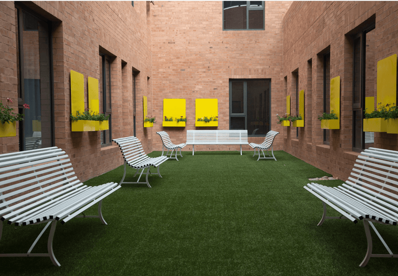 Load image into Gallery viewer, Louisiane 150cm Outdoor Bench - Custom Wood DesignsFermob Louisiane 150cm outdoor folding steel bench with slatted design, ideal for garden or patio seating.Folding Bench Fermob5012.0Liquorice
