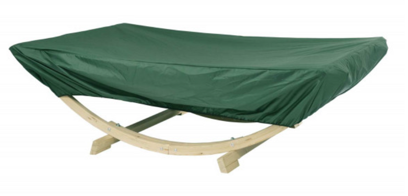 Load image into Gallery viewer, Lounge Bed – XXL Floating Garden Lounger with FSC® Wooden Frame
