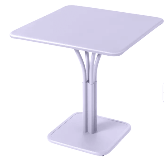 Luxembourg High Pedestal Table 80 x 80 cm - Custom Wood DesignsFermob Luxembourg metal table with 71x71 inch solid aluminum top, suitable for outdoor dining and restaurant settings.Metal Table24575204314295Willow Green