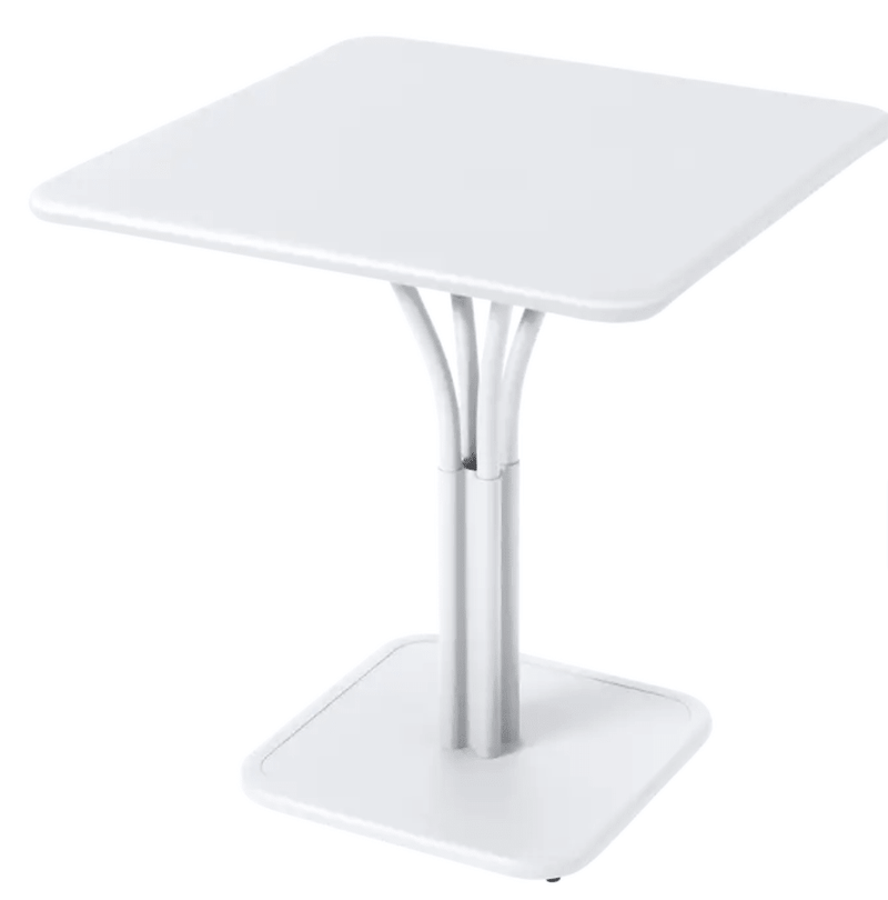Load image into Gallery viewer, Luxembourg High Pedestal Table 80 x 80 cm - Custom Wood DesignsFermob Luxembourg metal outdoor table with 71x71 inch solid aluminum top, suitable for restaurant or patio settings.Metal Table24575204314295Willow Green
