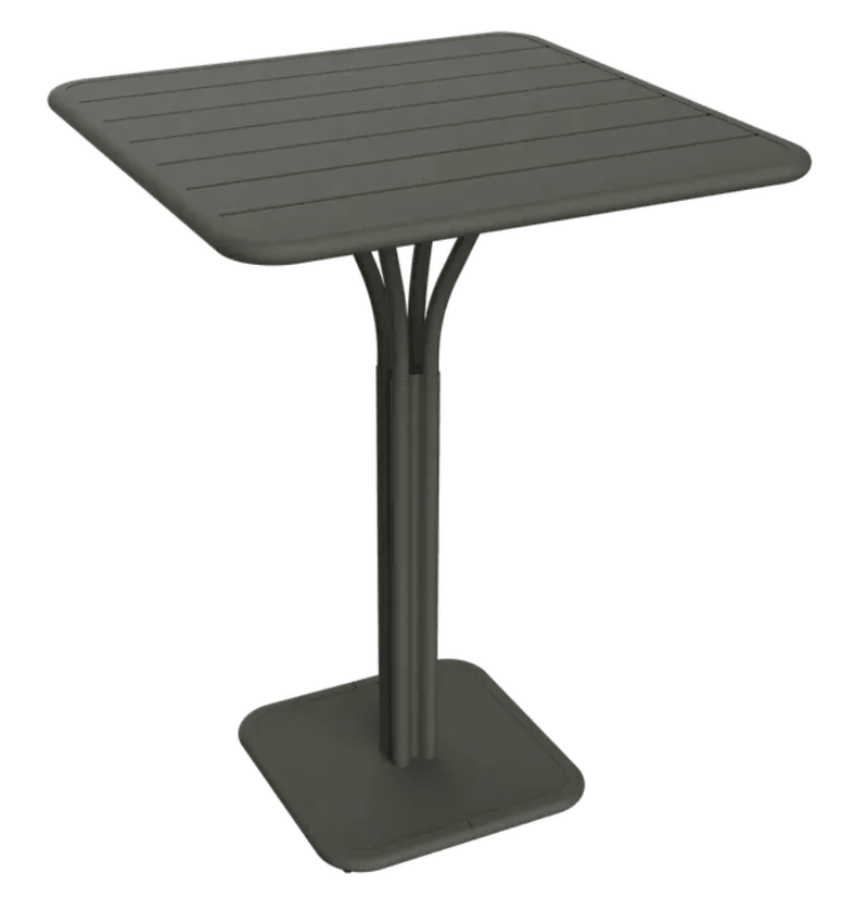 Load image into Gallery viewer, Luxembourg High Pedestal Table 80 x 80 cm - Custom Wood DesignsLuxembourg high pedestal metal table by Fermob, 80x80 cm, outdoor furniture with a modern design and durable metal construction.Metal Table24575204612599Rosemary
