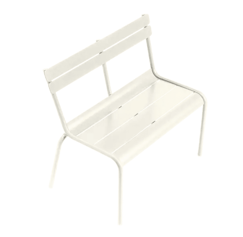 Load image into Gallery viewer, LUXEMBOURG KID BENCH – Fermob - Custom Wood DesignsFermob Luxembourg Kid Bench in clay gray, designed for children, part of Fermob's kids corner contract furniture collectionFermb Kids Corner Contract Bench24575202272055Cley Grey

