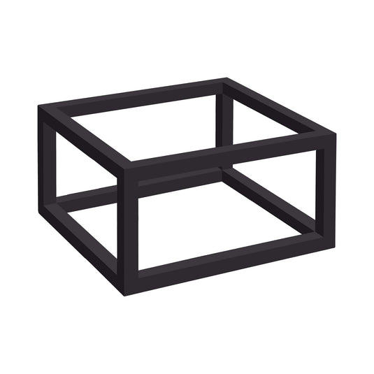 Madeira Black frame base for GN 1/1 tray - Custom Wood DesignsMadeira black frame tray base for GN 1/1 tray by Fine Dine, featuring sturdy construction and sleek design.tray base504833