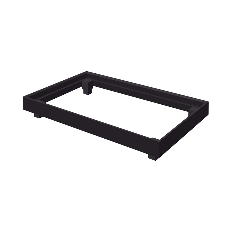 Load image into Gallery viewer, Madeira Black overlay GN 1/1 - Custom Wood DesignsMadeira Black overlay GN 1/1 cover by Fine Dine showing a sleek, durable black cover for gastronorm pans.cover504758
