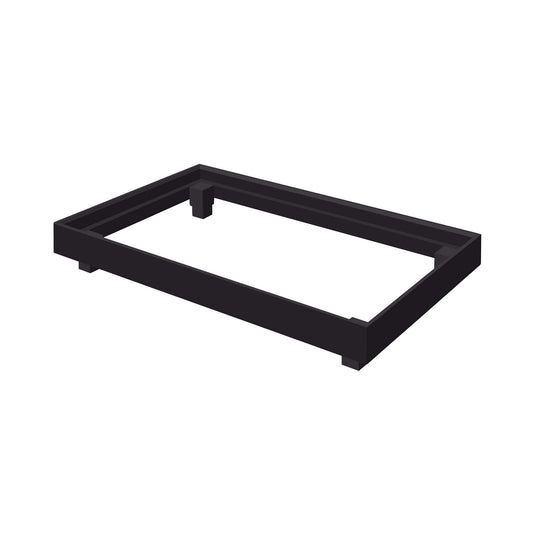 Madeira Black overlay GN 1/1 - Custom Wood DesignsMadeira Black overlay GN 1/1 cover by Fine Dine showing a sleek, durable black cover for gastronorm pans.cover504758