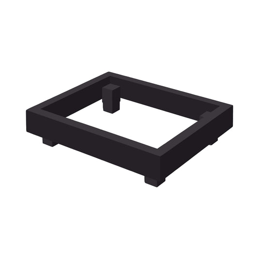 Madeira Black overlay GN 1/2 - Custom Wood DesignsMadeira Black overlay GN 1/2 cover buffet by Fine Dine, showing a sleek black protective cover for gastronorm containers.cover buffet504789