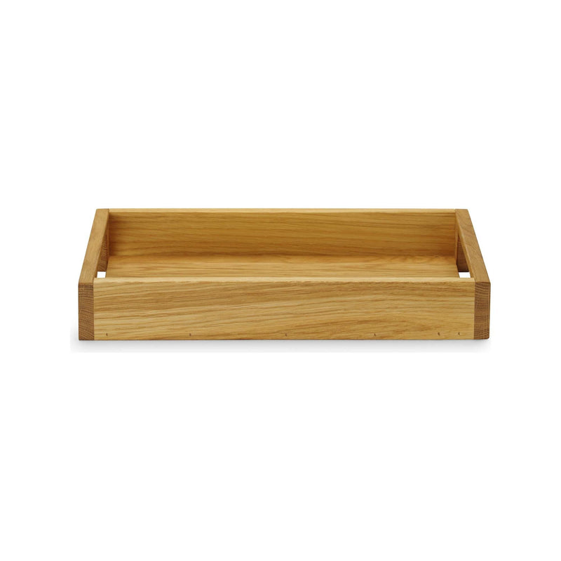 Load image into Gallery viewer, Madeira Oak Tray, 400x260x(h)60mm - Custom Wood DesignsMadeira Oak tray by Fine Dine, 400x260mm with 60mm height, showing a rectangular wooden serving tray with smooth finish.Tray664551
