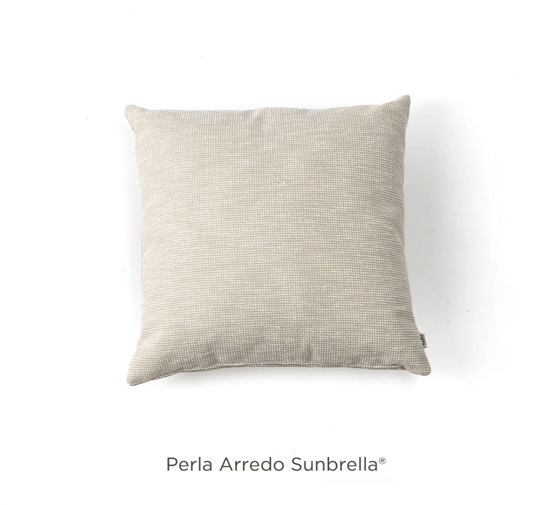 Load image into Gallery viewer, Maximo 50x50 Outdoor Cushion - Custom Wood DesignsNardi Maximo outdoor cushion, 50x50 cm, Sunbrella fabric, beige color, designed for outdoor furniture, on a patio setting.Outdoor Pillow Nardi24575210614039Perla Arredo Sunbrella
