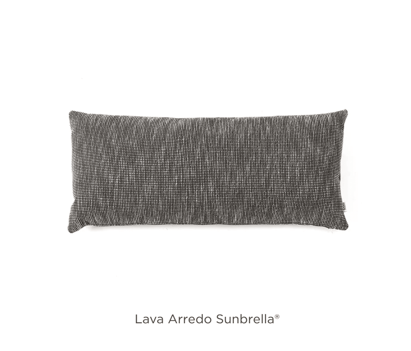 Load image into Gallery viewer, Maximo 70x30 Outdoor Cushion Sunbrella® - Custom Wood DesignsMaximo 70x30 outdoor cushion by Custom Wood Designs, Sunbrella® fabric, rectangular Nardi outdoor pillow for patio seating.Outdoor Pillow Nardi24575210213047Lava
