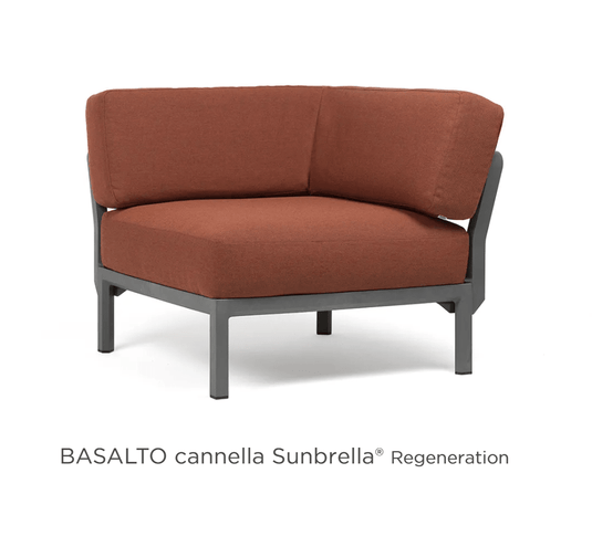 Maximo Corner Module Modula Corner Seat - Custom Wood DesignsNardi Maximo Corner Module from the Modula Corner Seat modular sofa series, featuring dark Basalto Cannella fabric, outdoor hospitality furnitureModular Sofa24575218812599Basalto Cannella Sunbrella
