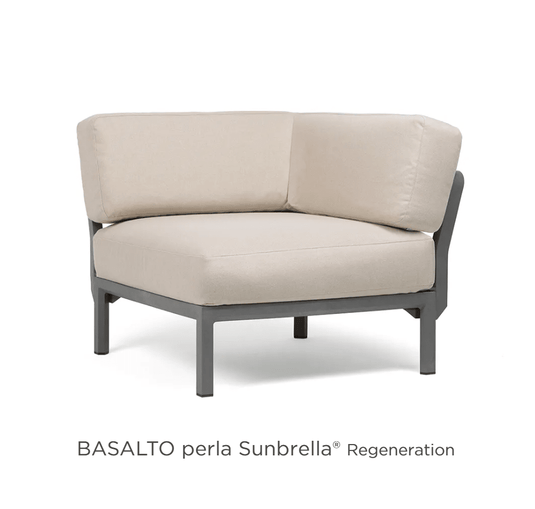 Maximo Corner Module Modula Corner Seat - Custom Wood DesignsNardi Maximo Corner Module from the Modula Corner Seat modular sofa collection, featuring black BasaltoPerla outdoor corner seat.Modular Sofa24575218647063Basalto Perla