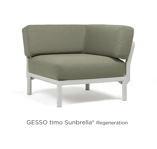 Maximo Corner Module Modula Corner Seat - Custom Wood DesignsNardi Maximo Corner Module from Modula modular sofa with Gesso finish, outdoor corner seat for hospitality and outdoor lounge areas.Modular Sofa24575217752151Gesso Timo Sunbrella