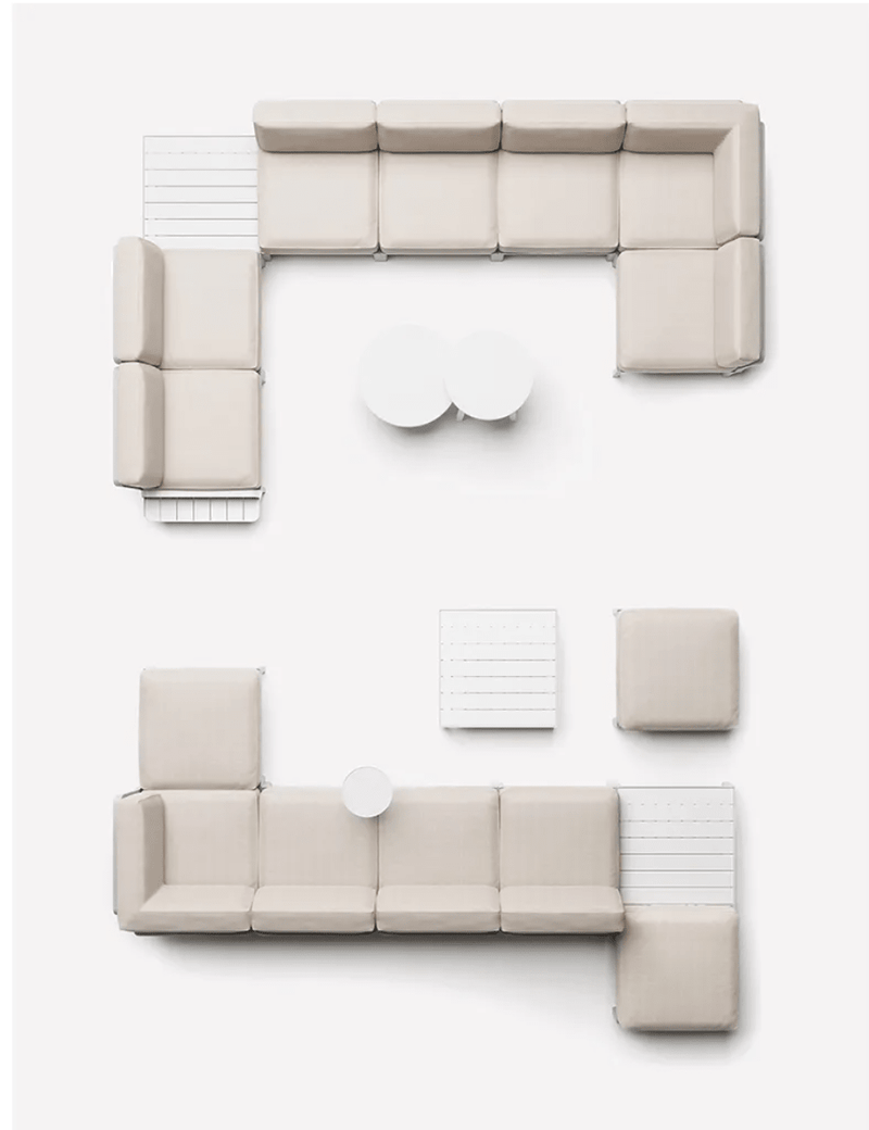 Load image into Gallery viewer, Maximo Modular Centre Seat Sofa Middle - Custom Wood DesignsNardi Maximo modular sofa with center seat section, featuring plush cushions and contemporary design for comfortable living spacesModular Sofa24575218909143Terra Timo
