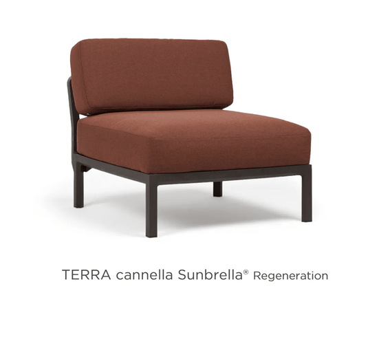 Maximo Modular Centre Seat Sofa Middle - Custom Wood DesignsNardi Maximo modular sofa with center seat, outdoor terracotta sunbrella fabric, suitable for hospitality outdoor furniture.Modular Sofa24575219207447Terra Canella