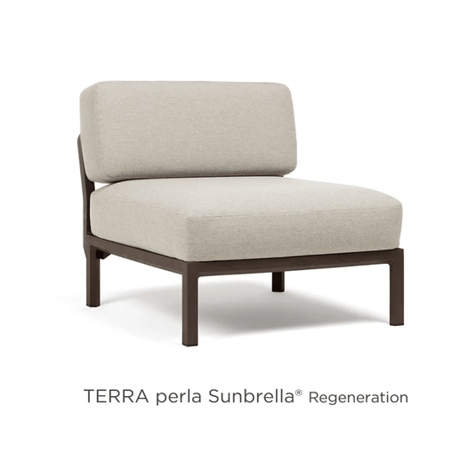 Maximo Modular Centre Seat Sofa Middle - Custom Wood DesignsNardi Maximo Modular Centre Seat Sofa in Terra Perla fabric, showing the middle section of the outdoor modular sofa.Modular Sofa24575219041911Terra Perla