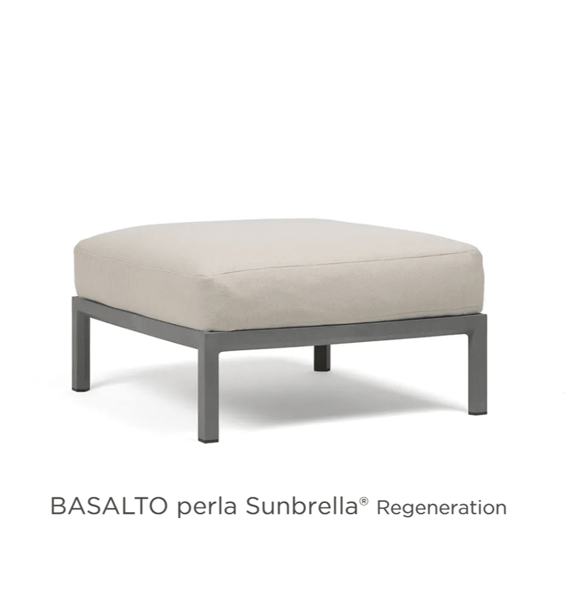 Load image into Gallery viewer, Maximo Pouf Modular Seating Element - Custom Wood DesignsNardi Maximo modular pouf in Basalto Perla, outdoor footstool, part of luxury modular sofa for versatile outdoor seating.Modular Sofa24575217070455Basaltop Perla
