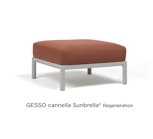 Maximo Pouf Modular Seating Element - Custom Wood DesignsNardi Maximo Pouf modular sofa seat in Gesso color, outdoor luxury furniture with comfortable footstool and versatile seating element.Modular Sofa24575216341079Gesso Cannella