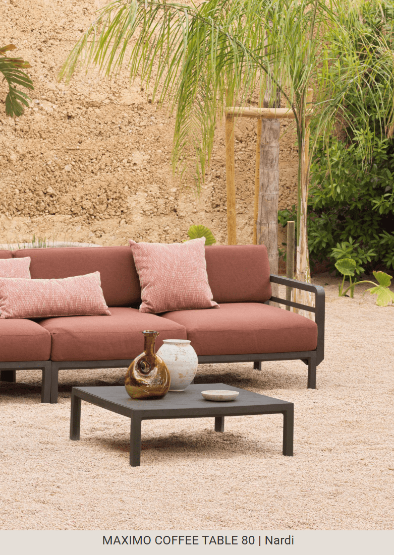 Load image into Gallery viewer, Maximo Tavolino 80 Contract Outdoor Table - Custom Wood DesignsMaximo Tavolino 80 Nardi outdoor coffee table with sleek design, ideal for commercial outdoor restaurant settings.Coffe Table24575212956823Terra Regeneration
