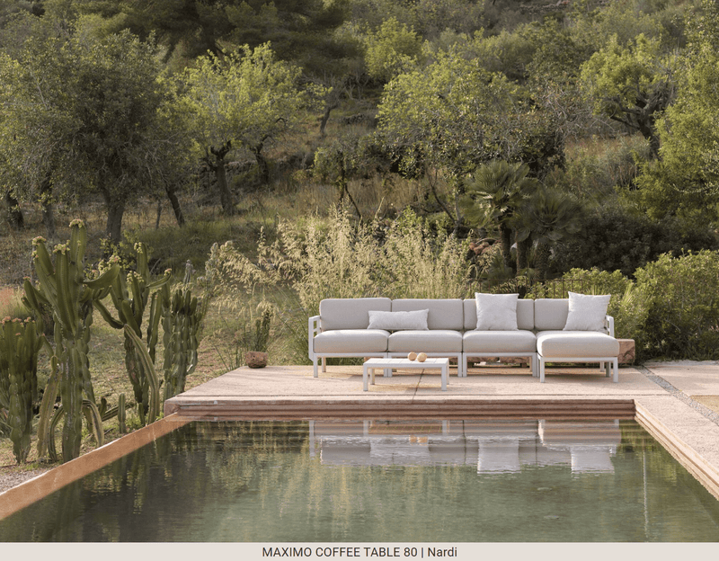 Load image into Gallery viewer, Maximo Tavolino 80 Contract Outdoor Table - Custom Wood DesignsNardi Maximo Tavolino 80 outdoor coffee table with a sleek design, suitable for commercial outdoor restaurant settings.Coffe Table24575212956823Terra Regeneration
