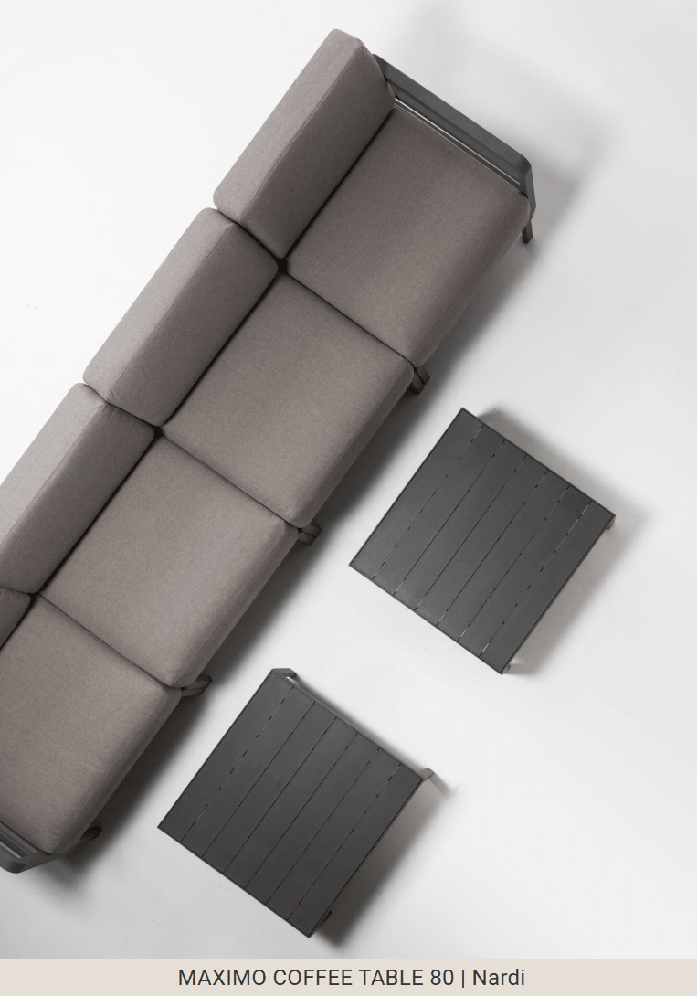 Load image into Gallery viewer, Maximo Tavolino 80 Contract Outdoor Table - Custom Wood DesignsNardi Maximo Tavolino 80 outdoor coffee table in sleek, durable design for commercial outdoor restaurant use.Coffe Table24575212956823Terra Regeneration
