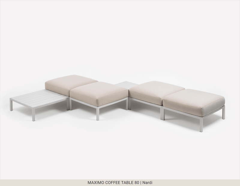 Load image into Gallery viewer, Maximo Tavolino 80 Contract Outdoor Table - Custom Wood DesignsNardi Maximo Tavolino 80 outdoor coffee table with sleek design, suitable for commercial outdoor restaurant settings.Coffe Table24575212956823Terra Regeneration
