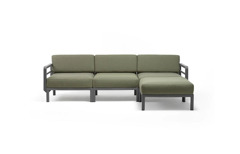 Load image into Gallery viewer, Nardi Maximo 4 modular outdoor sofa – Basalto / Timo
