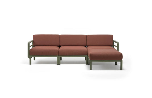 Nardi Maximo 4 modular outdoor sofa – Cactus / Cannella