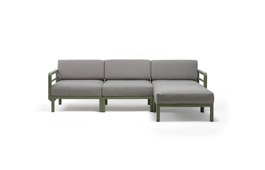 Nardi Maximo 4 modular outdoor sofa – Cactus / Lava