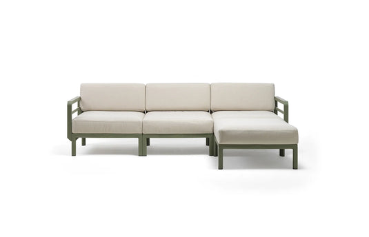 Nardi Maximo 4 modular outdoor sofa – Cactus / Perla