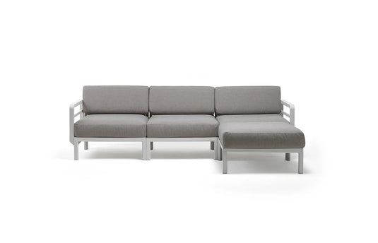 Nardi Maximo 4 modular outdoor sofa – Gesso / Lava