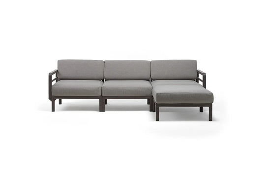 Nardi Maximo 4 modular outdoor sofa – Terra / Lava