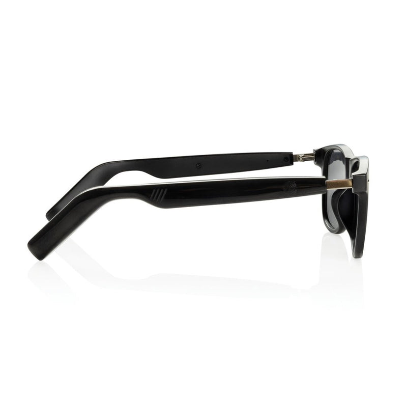Load image into Gallery viewer, Miro AI-powered Audio Sunglasses with translation function - Custom Wood DesignsMiro AI-powered Audio Sunglasses with translation functionAudioP301.2901Polycarbonateblack
