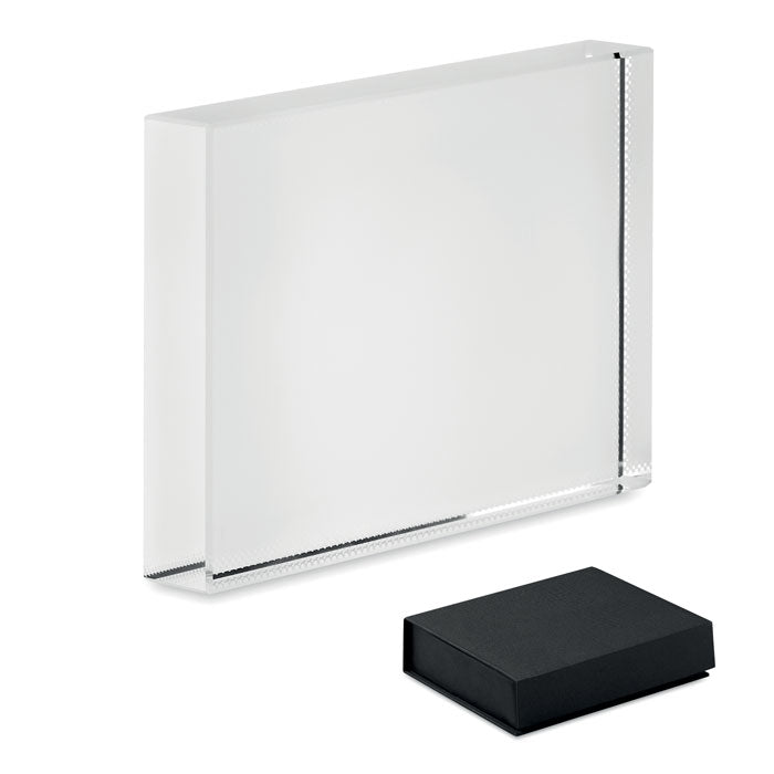 Load image into Gallery viewer, Crystal frame award, pack of 10 glass award plaques Ireland
