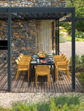 Nardi Rio Table | 2.1m 8 seater extensible to 2.8m 10 seater - Custom Wood Designs Nardi Rio Table | 2.1m 8 seater extensible to 2.8m 10 seater made from [material] – Ideal for [use_case] | Custom Wood Designs