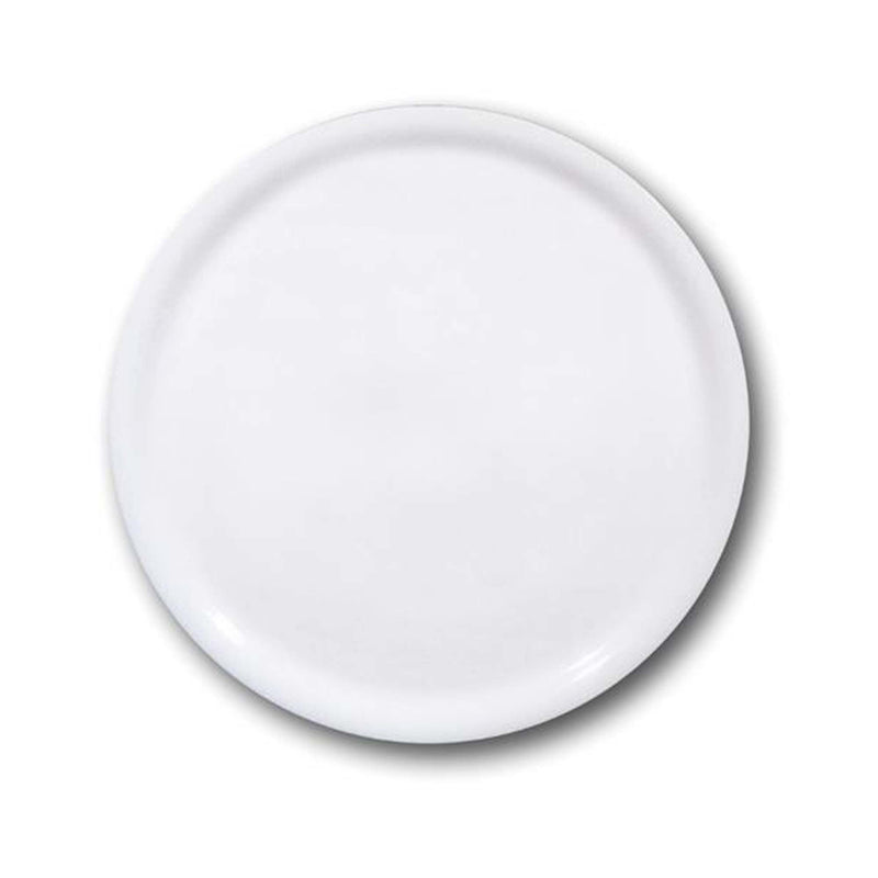 Load image into Gallery viewer, Napoli pizza plate, white, 330mm - Custom Wood DesignsWhite Napoli pizza plate by Fine Dine, 330mm diameter, showcasing a large round ceramic plate perfect for serving pizza.pizza plate04018001
