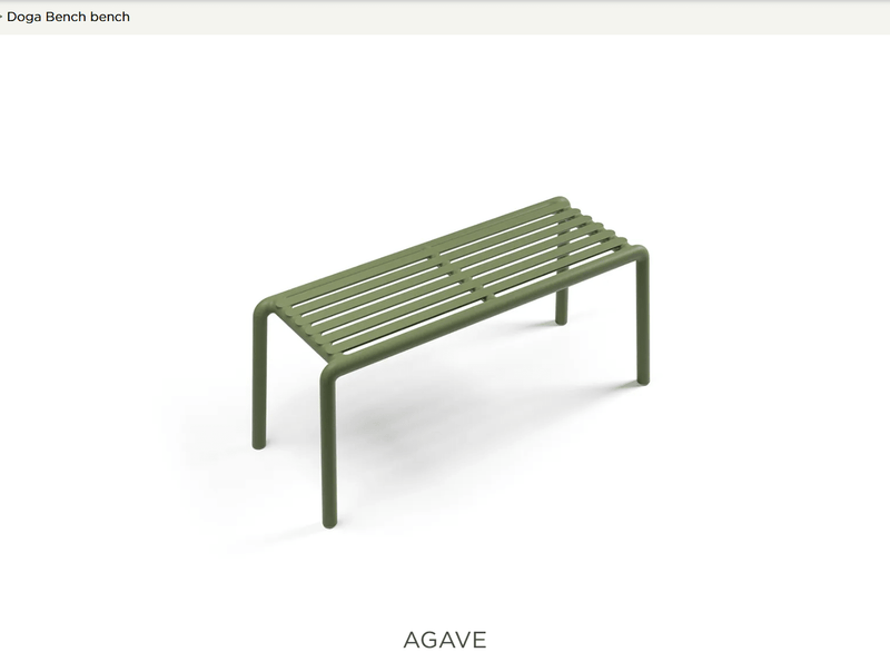 Load image into Gallery viewer, Nardi Doga Bench- FROM SEPTEMBER 2026 - Custom Wood DesignsNardi Doga Bench- FROM SEPTEMBER 2026bench outoor24575161880183Tabacco
