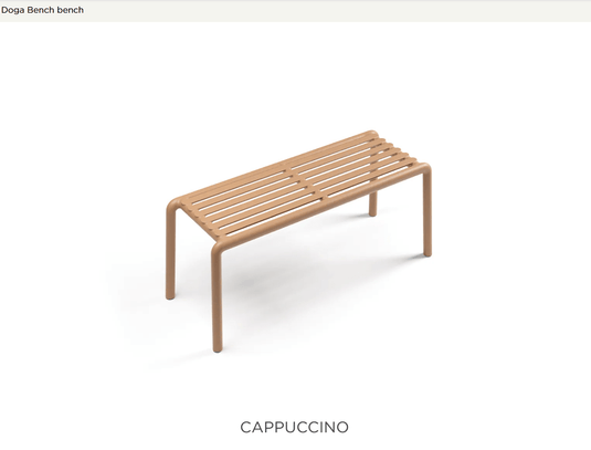 Nardi Doga Bench- FROM SEPTEMBER 2026 - Custom Wood DesignsNardi Doga Bench- FROM SEPTEMBER 2026bench outoor24575162211255Cappuccino