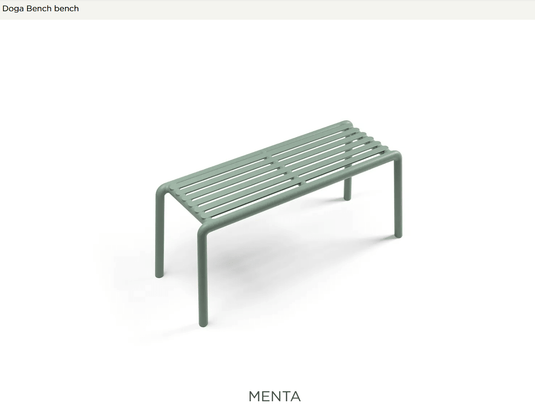 Nardi Doga Bench- FROM SEPTEMBER 2026 - Custom Wood DesignsNardi Doga Bench- FROM SEPTEMBER 2026bench outoor24575162045719Menta