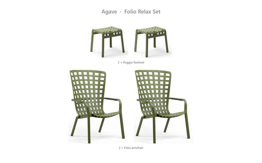 Nardi Folio Relax Set – Agave