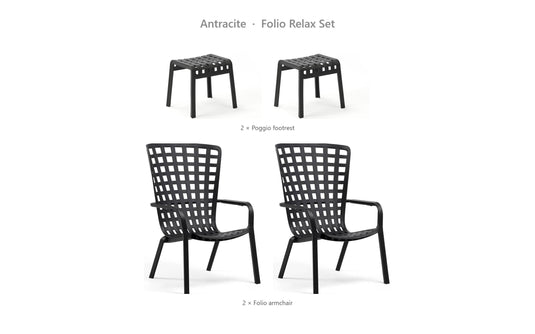 Nardi Folio Relax Set – Antracite