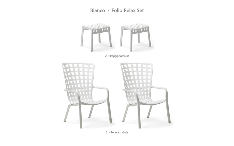 Load image into Gallery viewer, Nardi Folio Relax Set – Bianco
